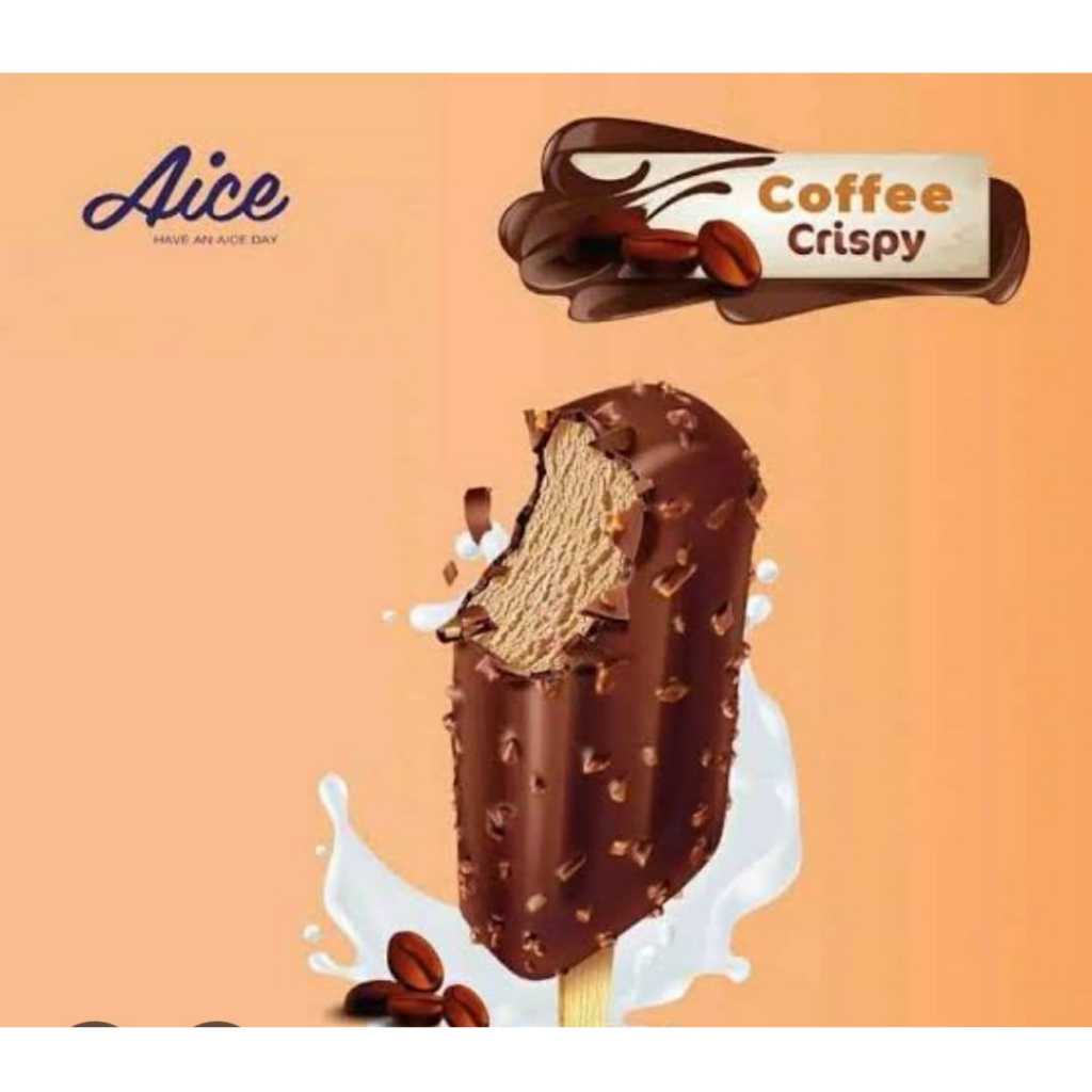 

AICE ICE CREAM COFFEE CRISPY (ISI 40 PCS)