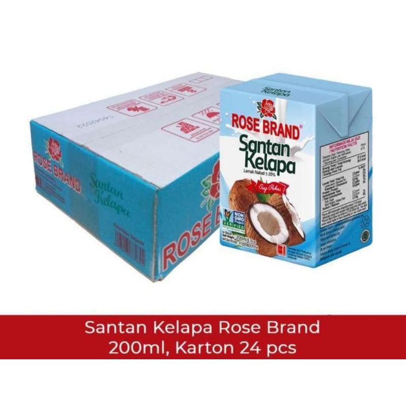 ROSEBRAND SANTAN CAIR 200ML SANTAN CAIR KELAPA