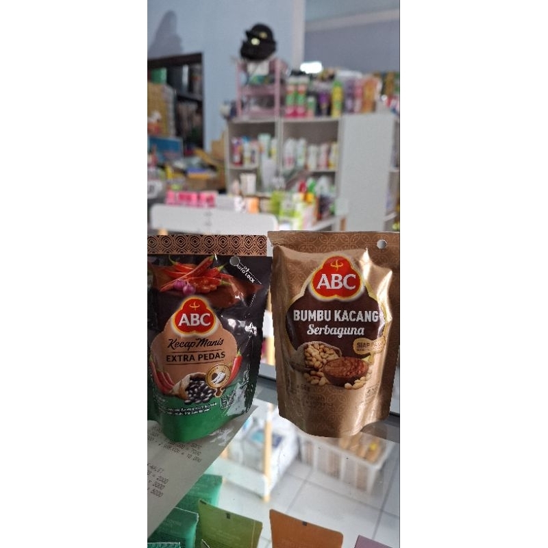 

ABC sambal kacang dan kecap pedas