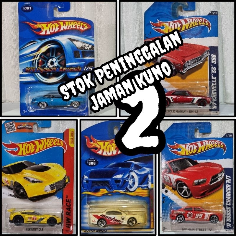 hotwheels hot wheels original blue Card jadul lama - jadul 2