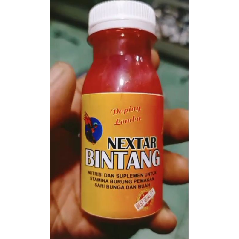 Nekstar Burung Pleci Doping Lomba dan Harian