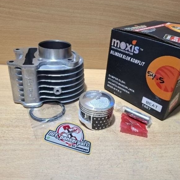 BLOK SEHER BEAT KARBU 53 /54/54,5 MM//BORING SET PISTON BORE UP HONDA BEAT SCOOPY SPACY KARBU KVY CR