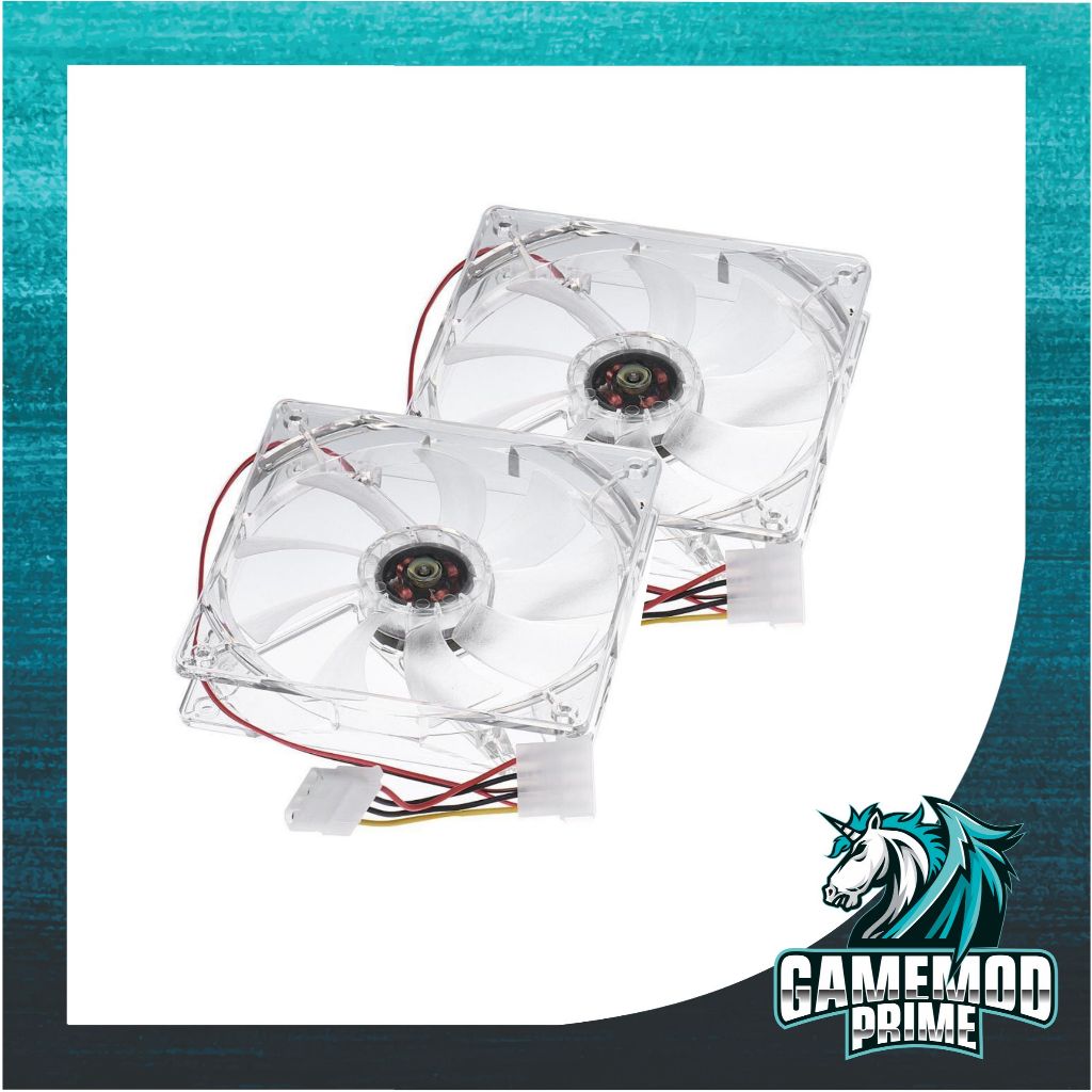 Fan Case 8cm TRANSPARANT/ Fan PC case 8 cm transp / Fan Case 8 cm
