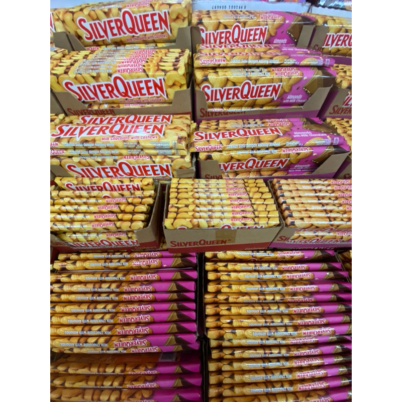 

silver queen chasew & almond spesial valentine 2x55gr