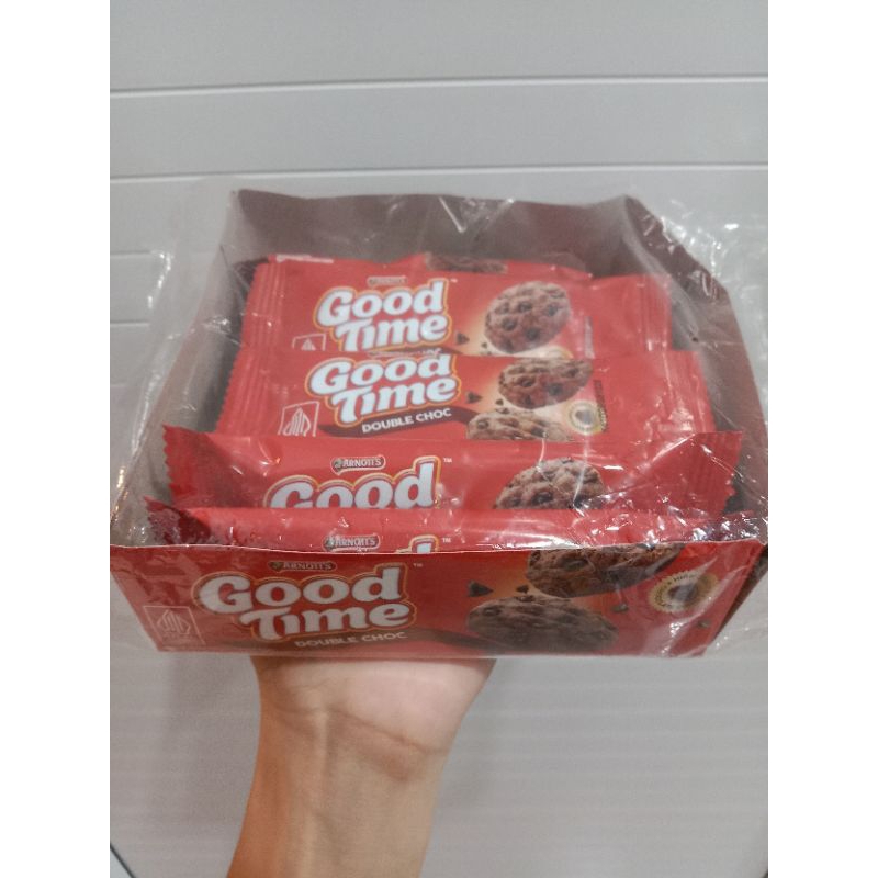 

( ISI 12pcs / box ) GOOD TIME DOUBLE CHOC @10,6gr