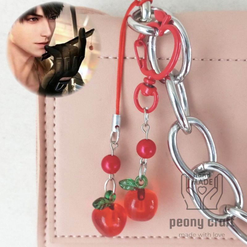 caleb love and deepspace apple phonecharm handmade