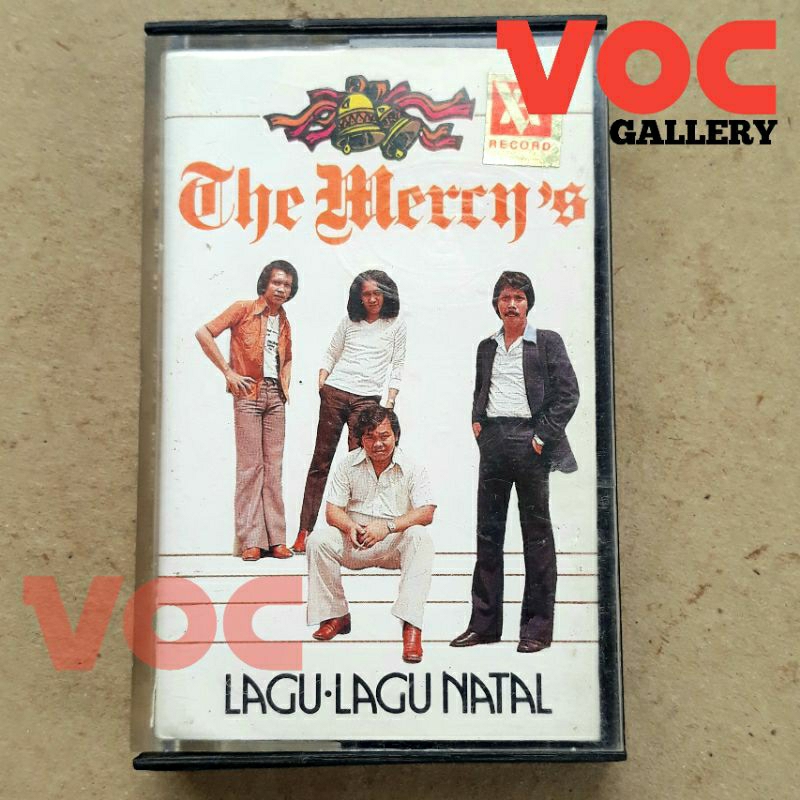 The Mercy's Lagu-Lagu Natal Kaset Pita Cassette Tape Rare Jadul Antik Antique Vintage Classic Klasik