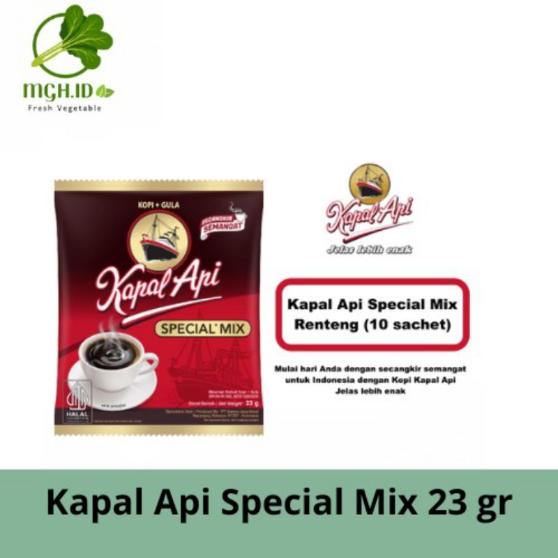 

Kapal Api Special Mix 23 gr 1 Renteng