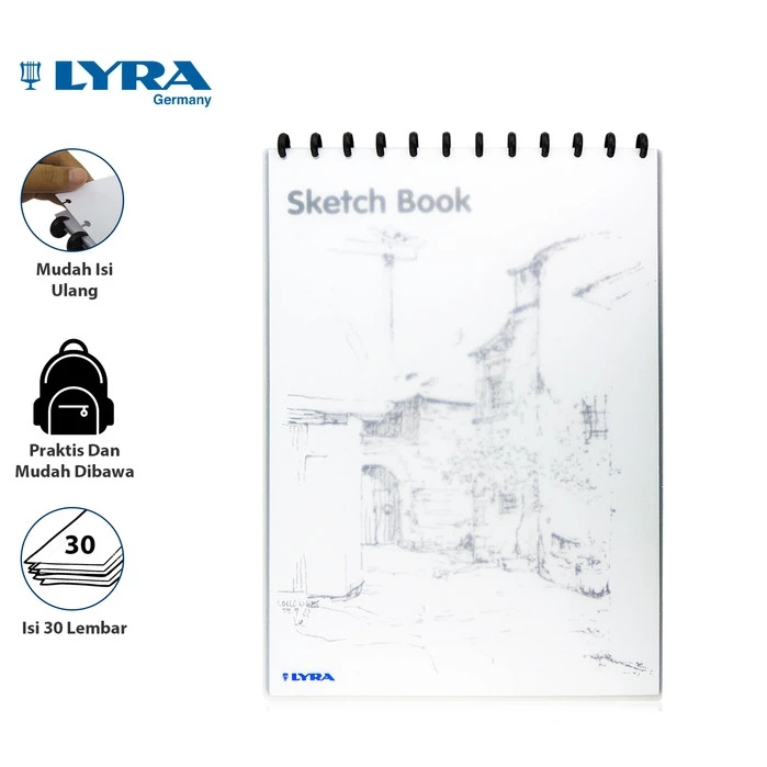 

Sketchbook Lyra A3 - 30 Lembar Buku Gambar Lyra - Sketchbook A3