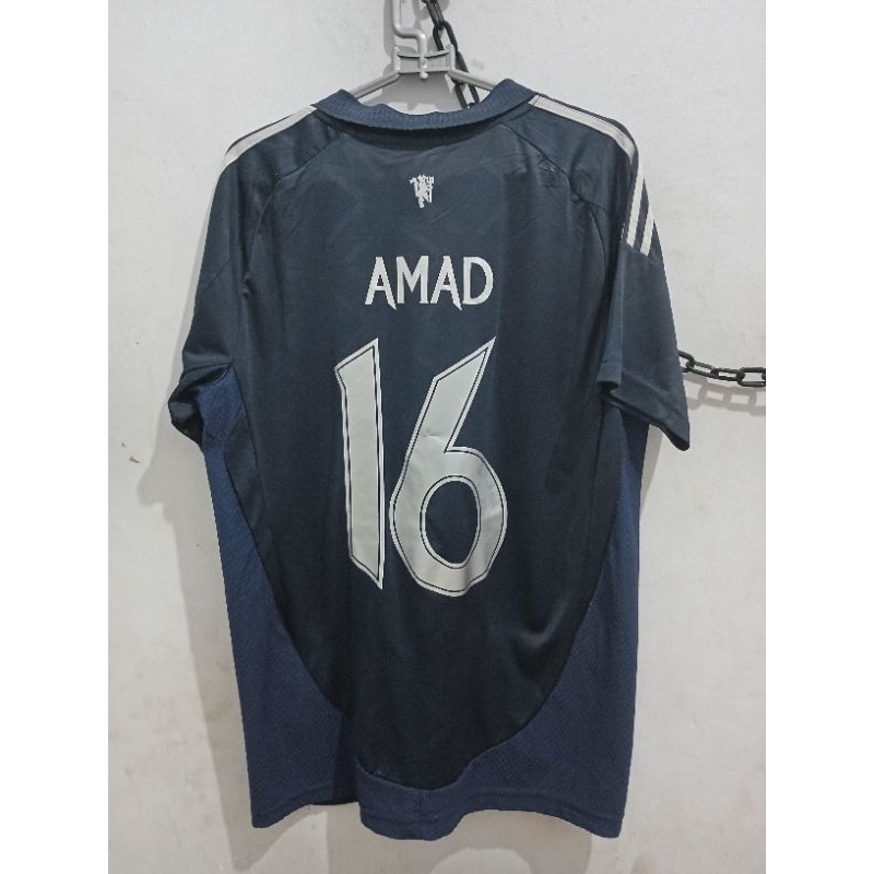 jersey MU 2024 away nameset AMAD diallo
