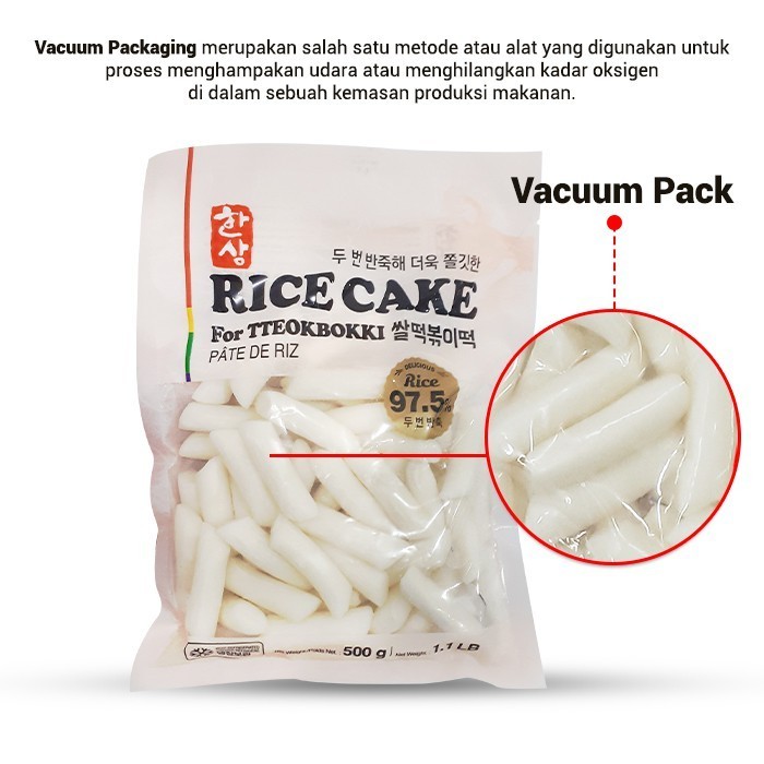 

HANSANG Rice Cake Tteokbokki 500gr