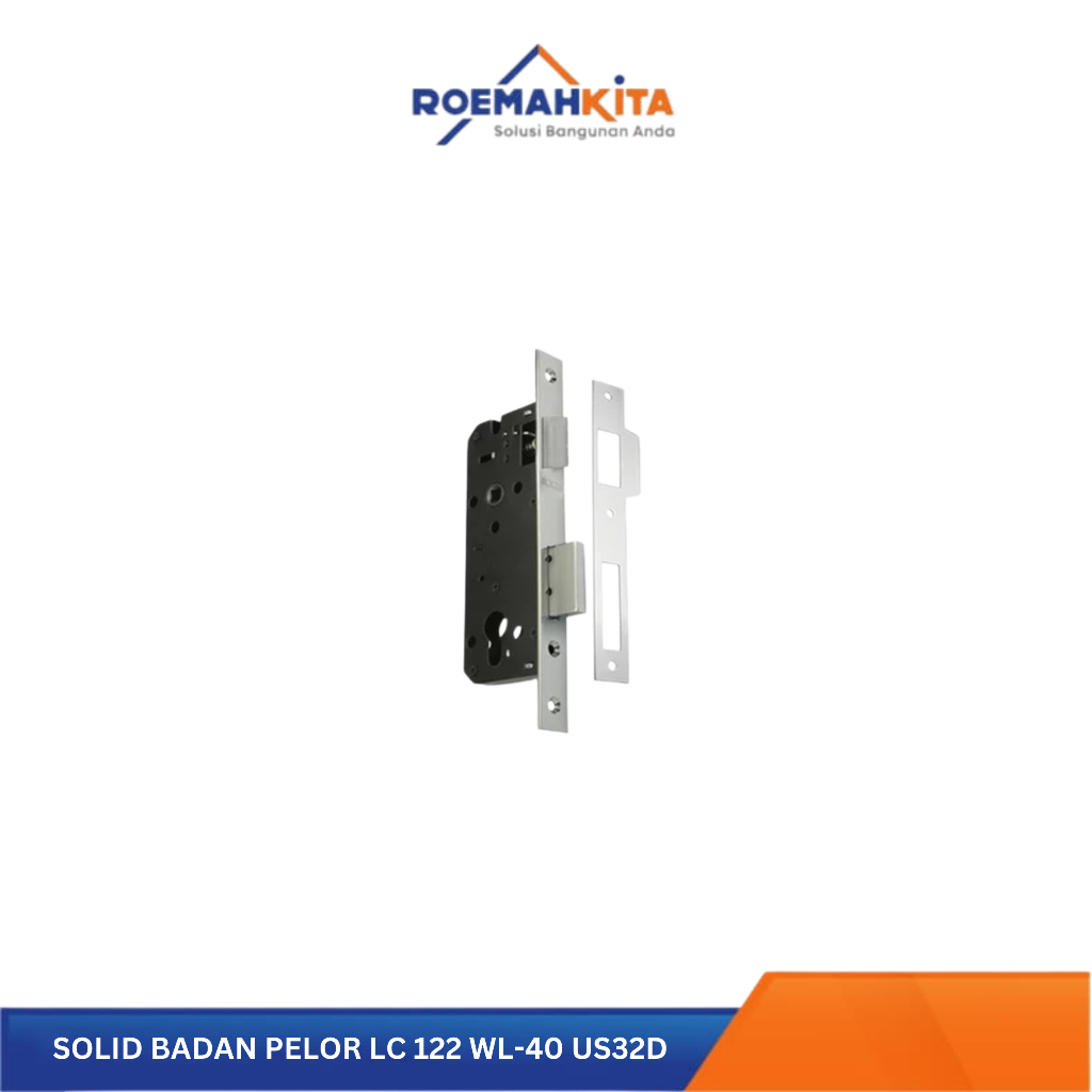 Solid Badan Pelor LC 122 WL-40 US32D I Badan kunci pintu