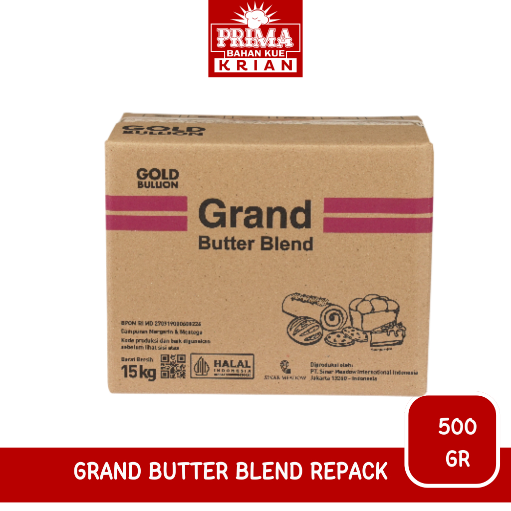 

GRAND BUTTER MARAGRINE / GRAND BUTTER BLEND REPACK (250 GR & 500 GR)