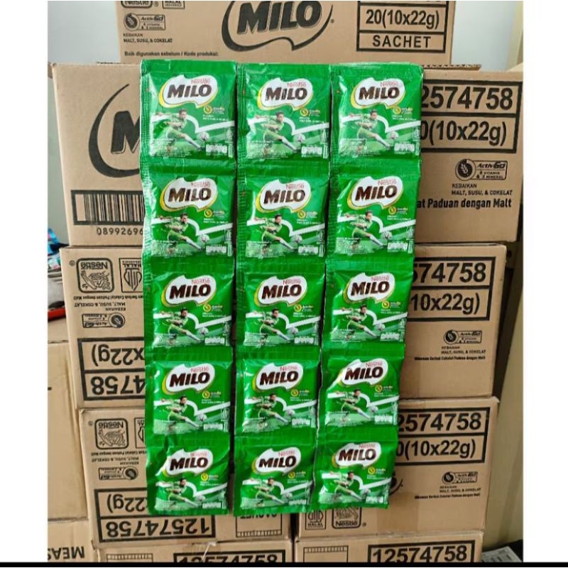 

Milo Renceng isi 10 Activ GO Nestle Susu Bubuk Sachet 22gr