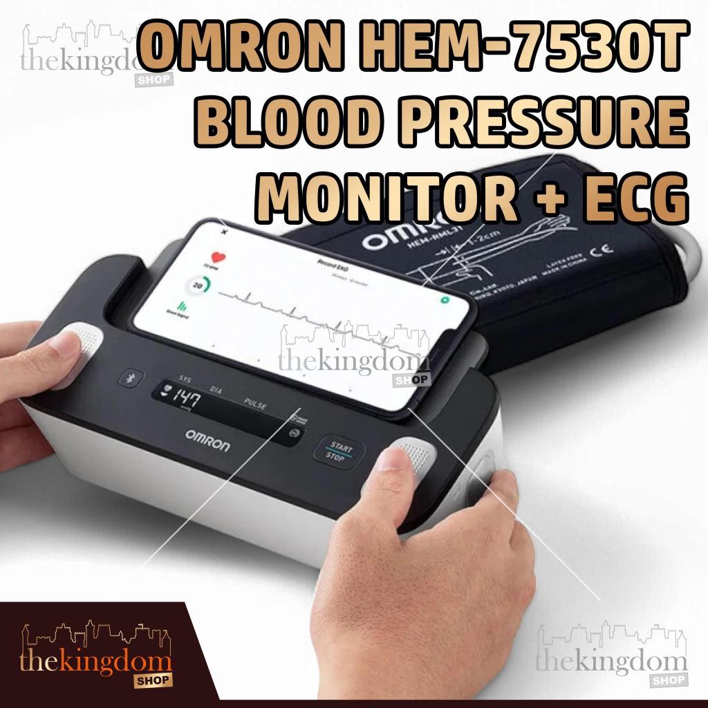 Omron HEM-7530T Blood Pressure Monitor + ECG Tensimeter Digital EKG Alat Tes Ukur Tekanan Darah Tens