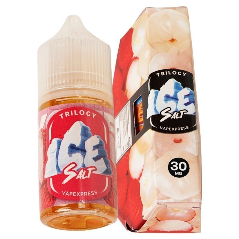 LIQUID TRILOGY ICE LYCHEE SALT NIC 15MG/30MG 30ML BY TRILOGY