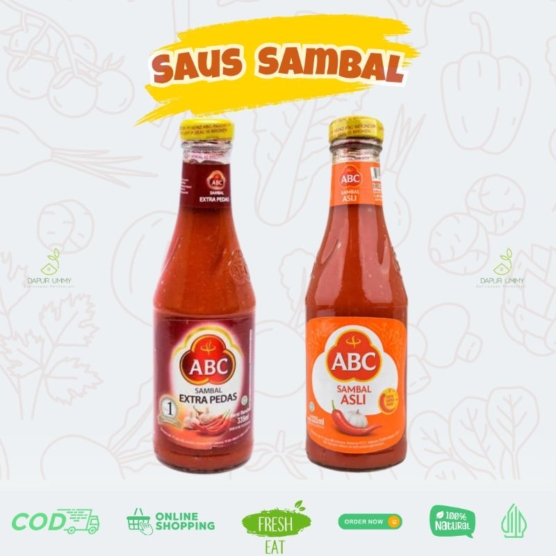 

ABC | Saus Sambel Asli & Extra Pedas 335ml