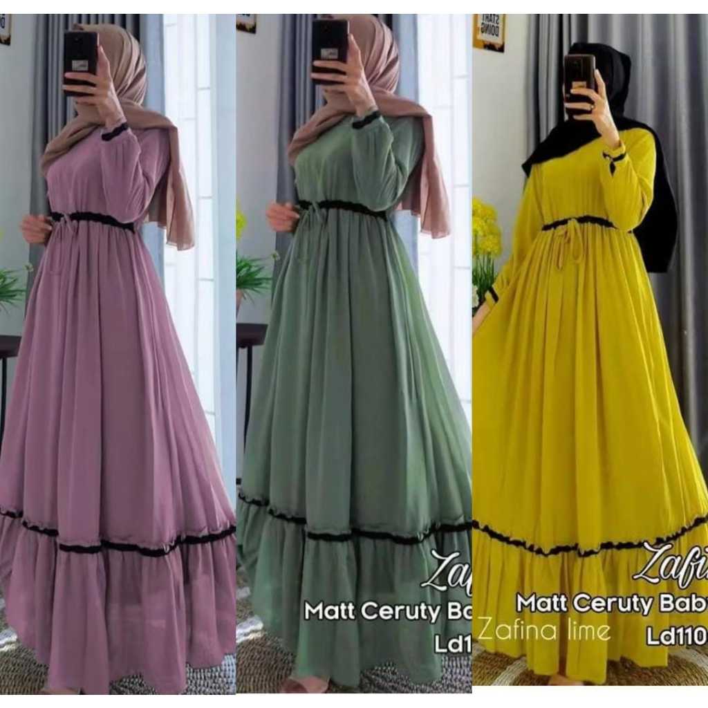 LANGSUNG KIRIM CERUTY READY SUPER JUMBO XXXL [ LD 130 BB 95- 120 KG]GAMIS CERUTY BEBYDOL RENDA /GAMI