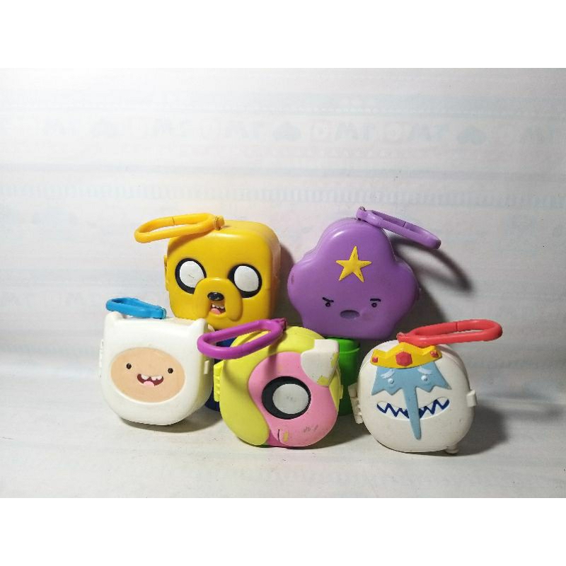 Ganci Gantungan Kunci Ice King Bmo Jake The Dog Unicorn Luggage Tag Bag Charm Keychain Adventure Boa