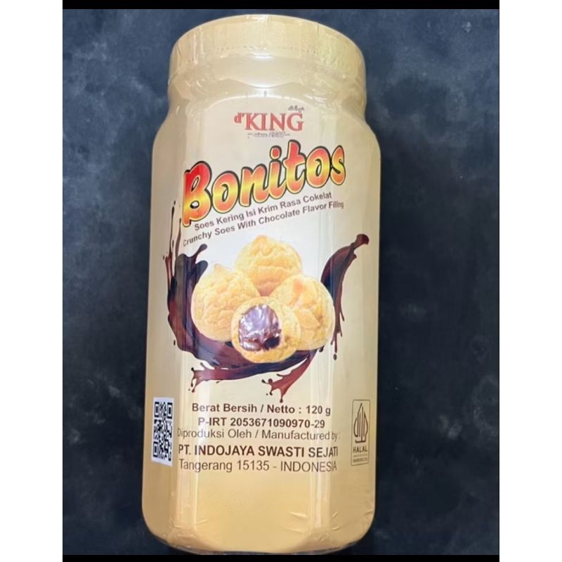 

Bonitos kue soes kering isi coklat lumer