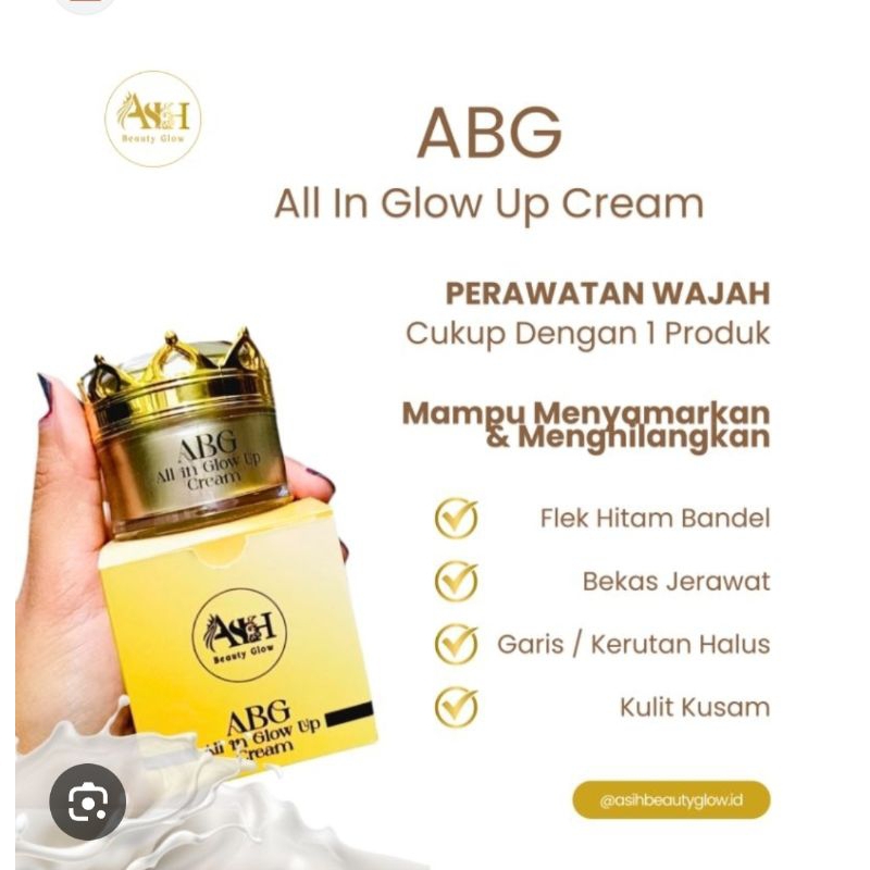 ABG all in glow up cream