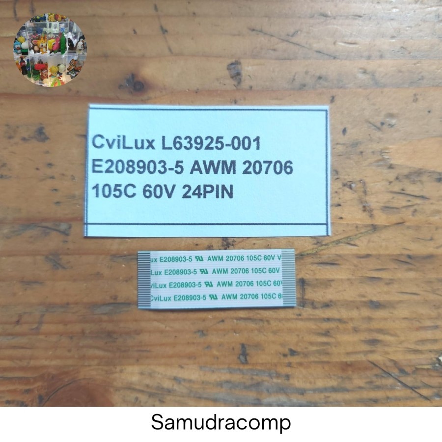 CviLux L63925-001 E208903-5 AWM 20706 105C 60V 24PIN