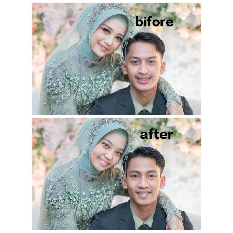 jasa edir foto prewedding Ai
