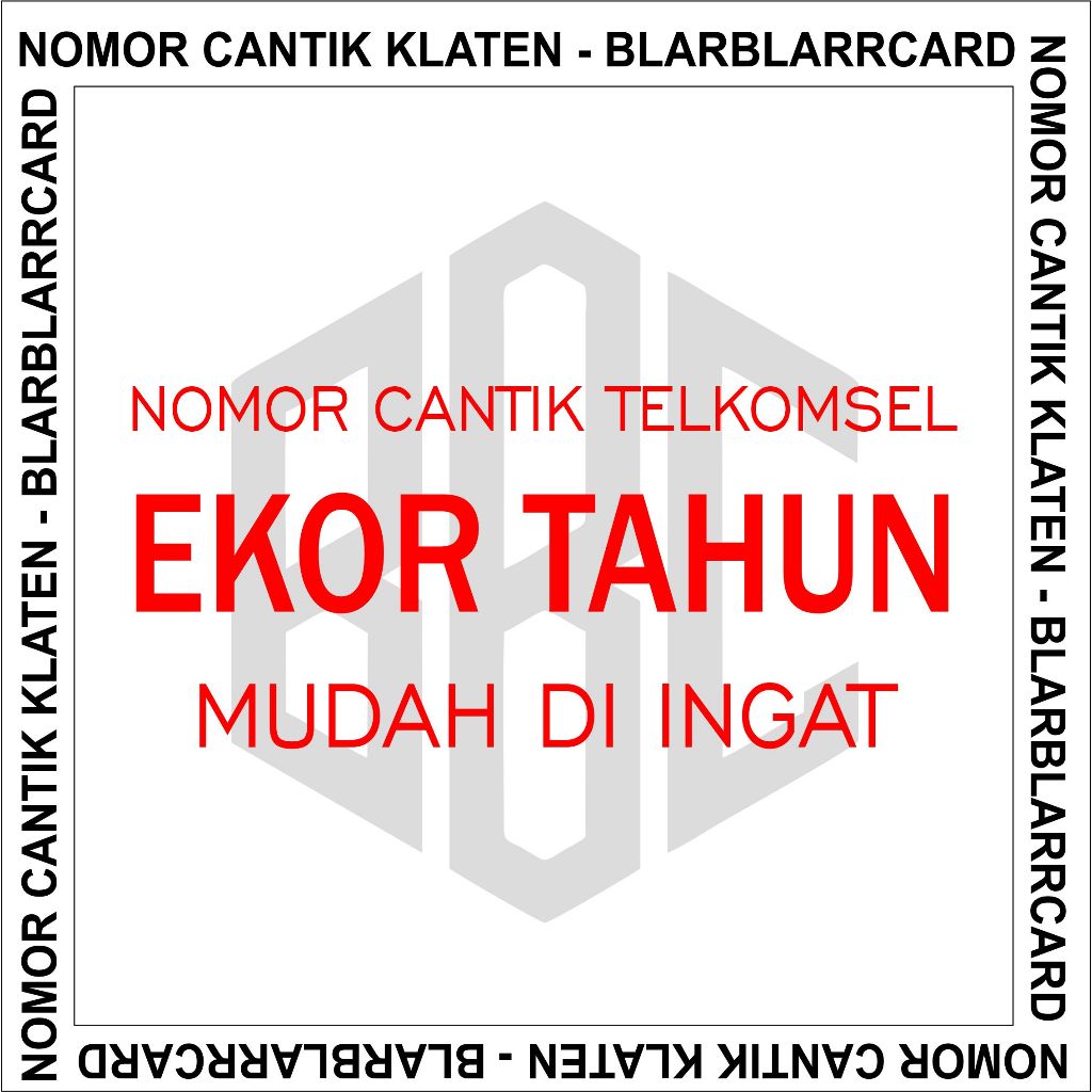 Kartu Perdana Nomer Tahun / Nomor Cantik Tahun - Perdana Telkomsel Tahun Lahir - Simpati Tahun Lahir