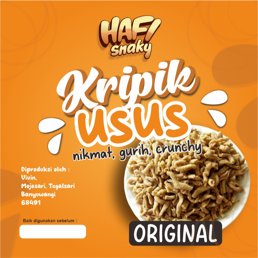 

Snaky Kripik Usus – Gurih, Renyah, dan Bikin Ketagihan