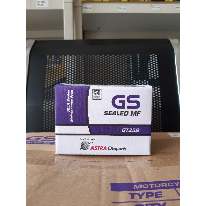 Aki Motor Honda Karisma, Supra X 125, Beat, Vario 110 GS Astra GTZ5S Aki Kering