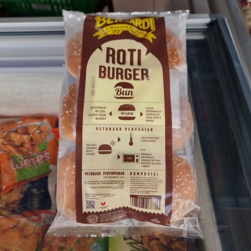 

Bernardi Roti Burger Bun isi 6pcs