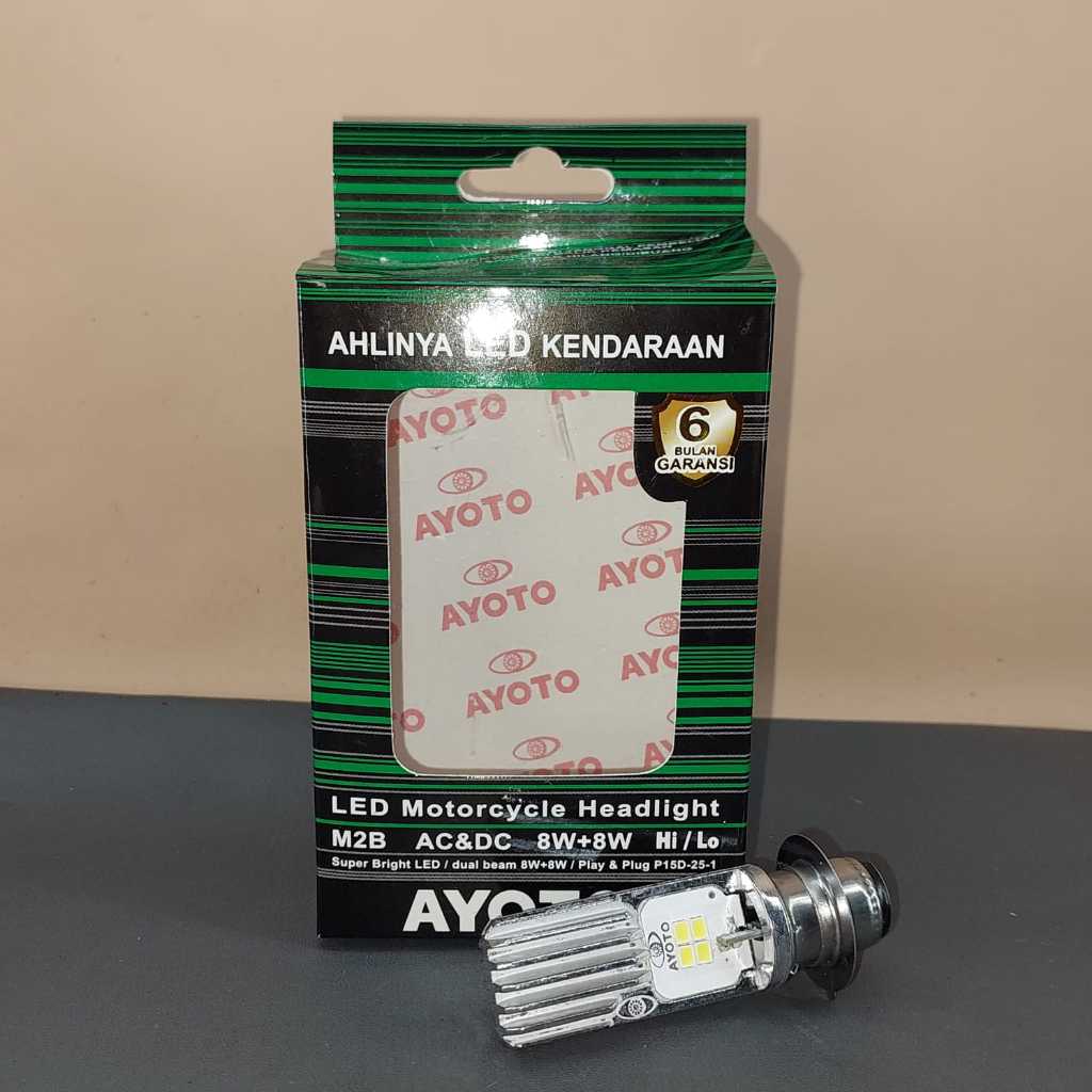 Bohlam LED Lampu Depan Ayoto H6