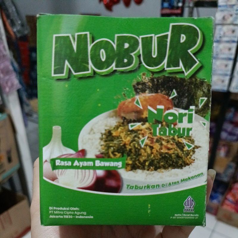 

Nobur Nori Tabur Rasa Ayam Bawang