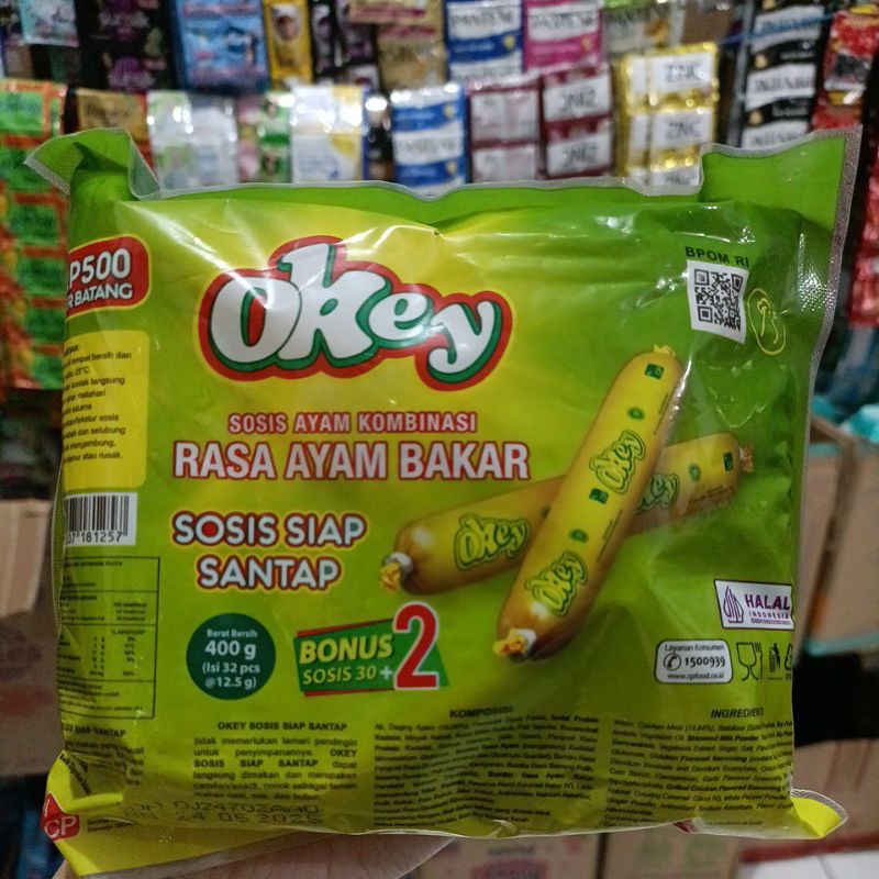 

Okey Sosis Rasa Ayam Bakar