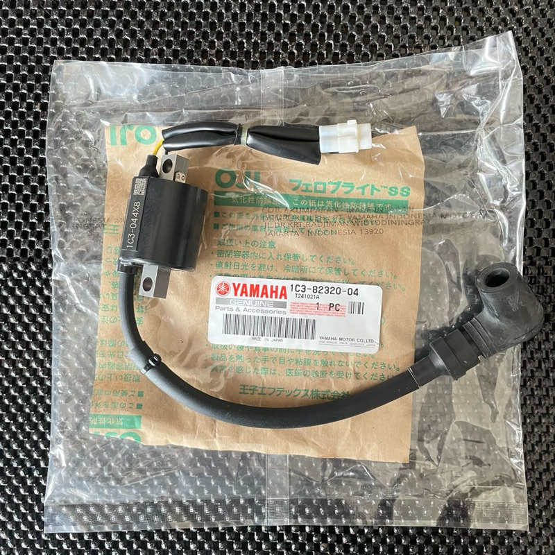 COIL KOIL IGNITION COIL YZ 125 YZ125 ASSY SET COP BUSI KEPALA BUSI ORIGINAL YAMAHA JAPAN UNIVERSALL 