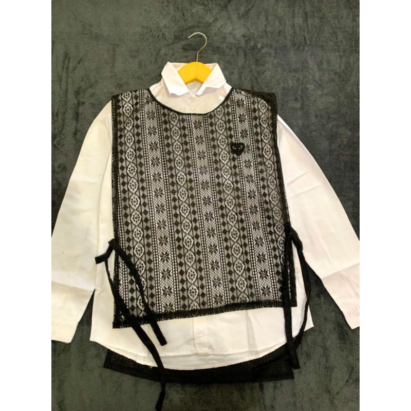 VEST BRUKAT / VEST BRUKAT TALI / ROMPI BRUKAT / OUTER BRUKAT VEST LACE