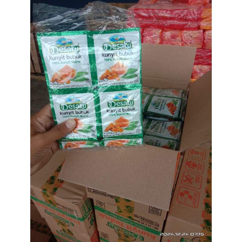

Desaku Kunyit Bubuk @5Gram x 12 sachet (1renceng)