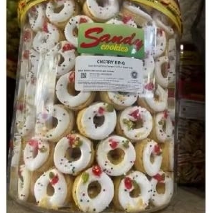 

Cherry ring 500gr cookies reguler hijau repack