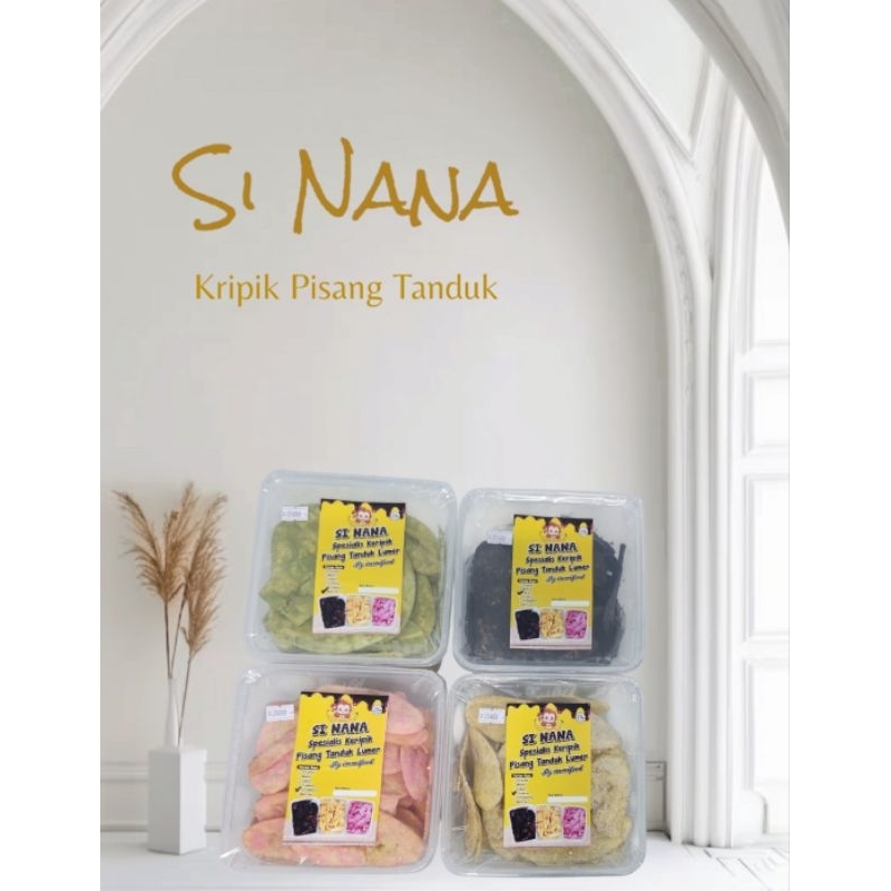 

KRIPIK PISANG TANDUK LUMER SI NANA | ALL VARIAN