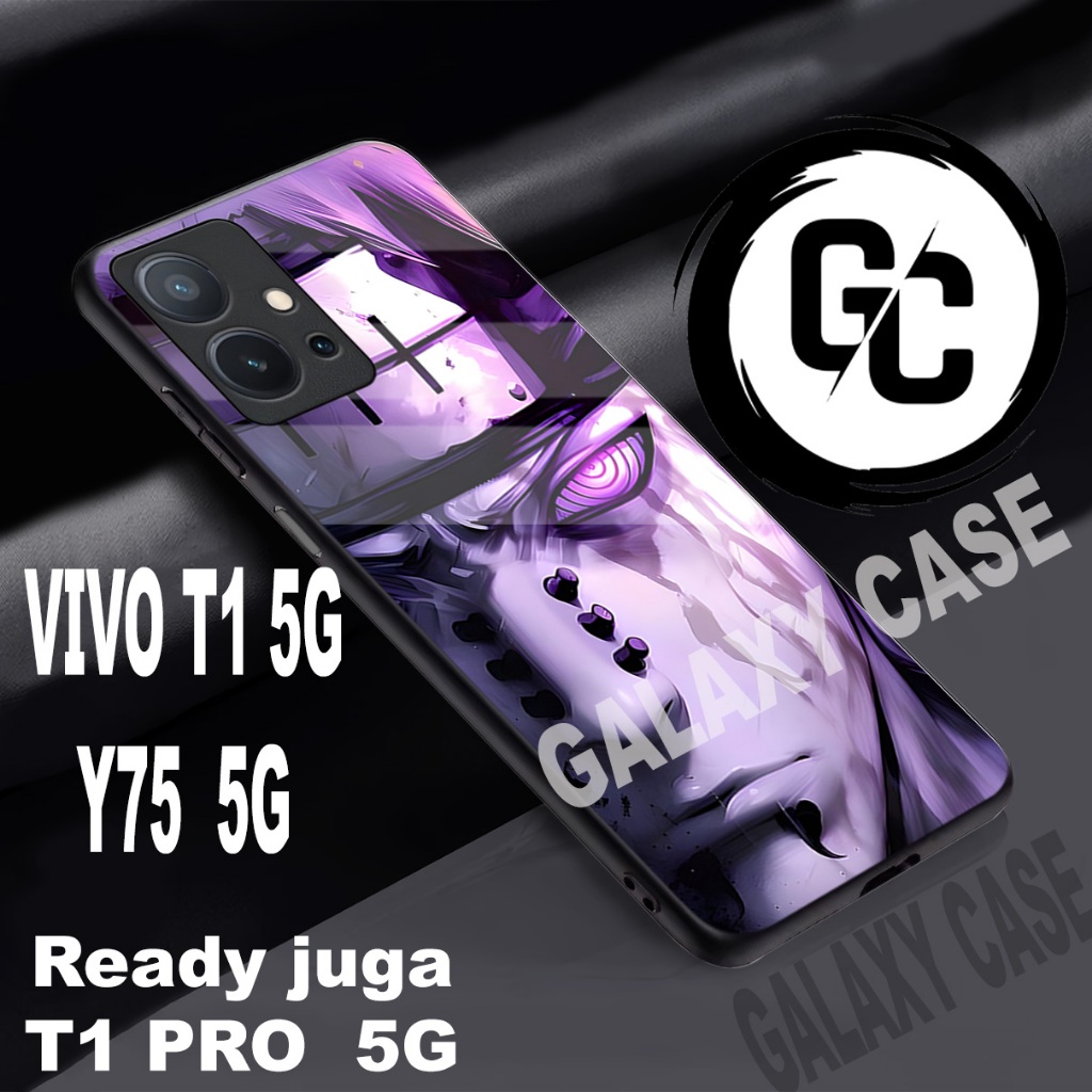 Case hp VIVO T1 5G/softcase glossy kilau VIVO T1 5G /GC 31- Motif GAMBAR ANIME NARUTO/casing VIVO Y7