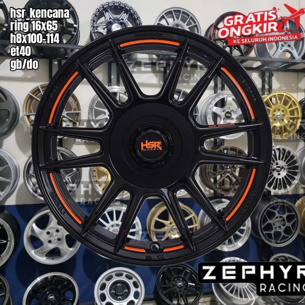 velg HSR ring 16 untukavanza, xenia, brio, ayla, raize, vios, raize, corollah, ignis r16
