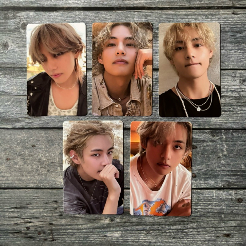 [ v - layover ] weverse album photocard
