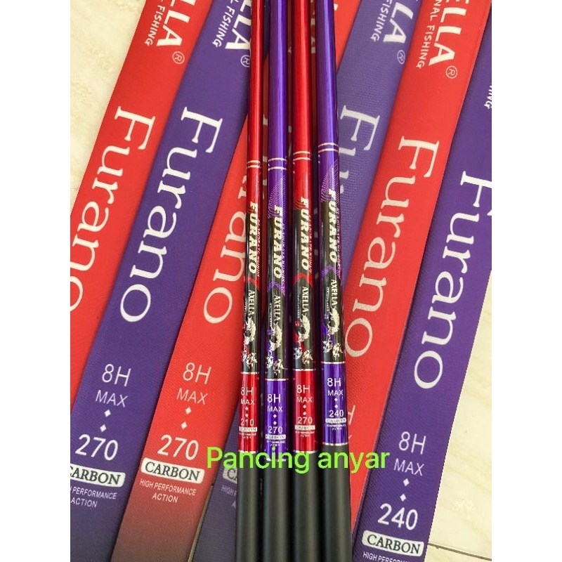 Joran galatama axella furano 8H carbon tebal