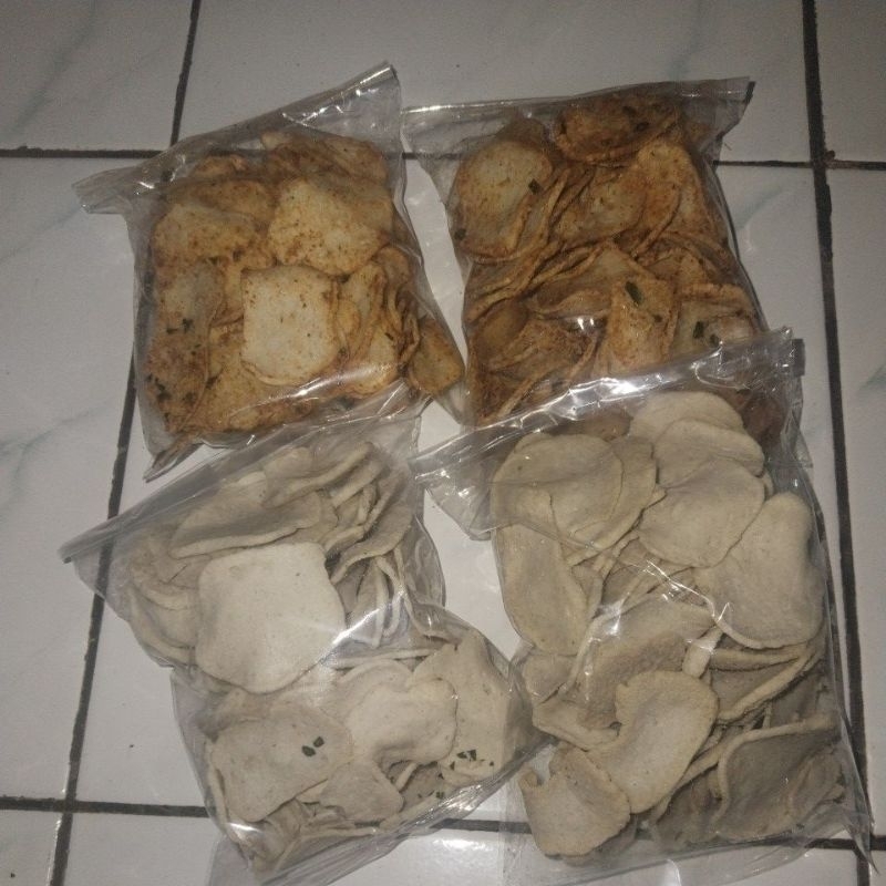 

KRIPIK BASRENG PEDAS DAUN JERUK