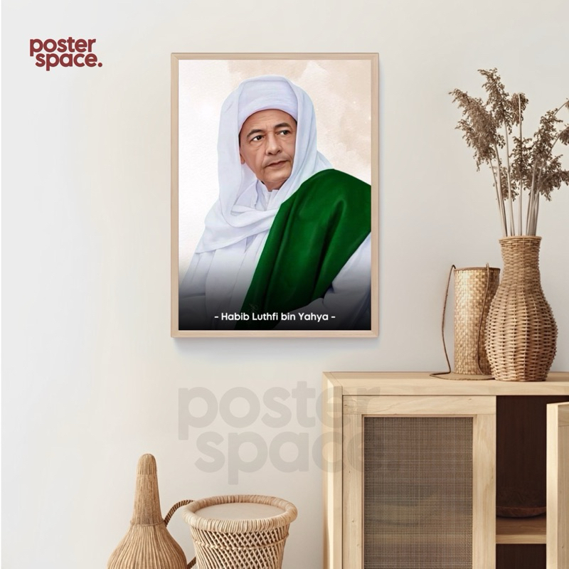 Poster Kanvas Printing Habib Luthfi bin Yahya | Posterspace.