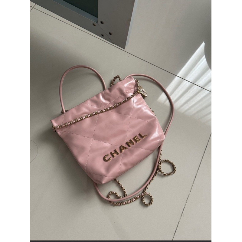 chanel 22 mini pink