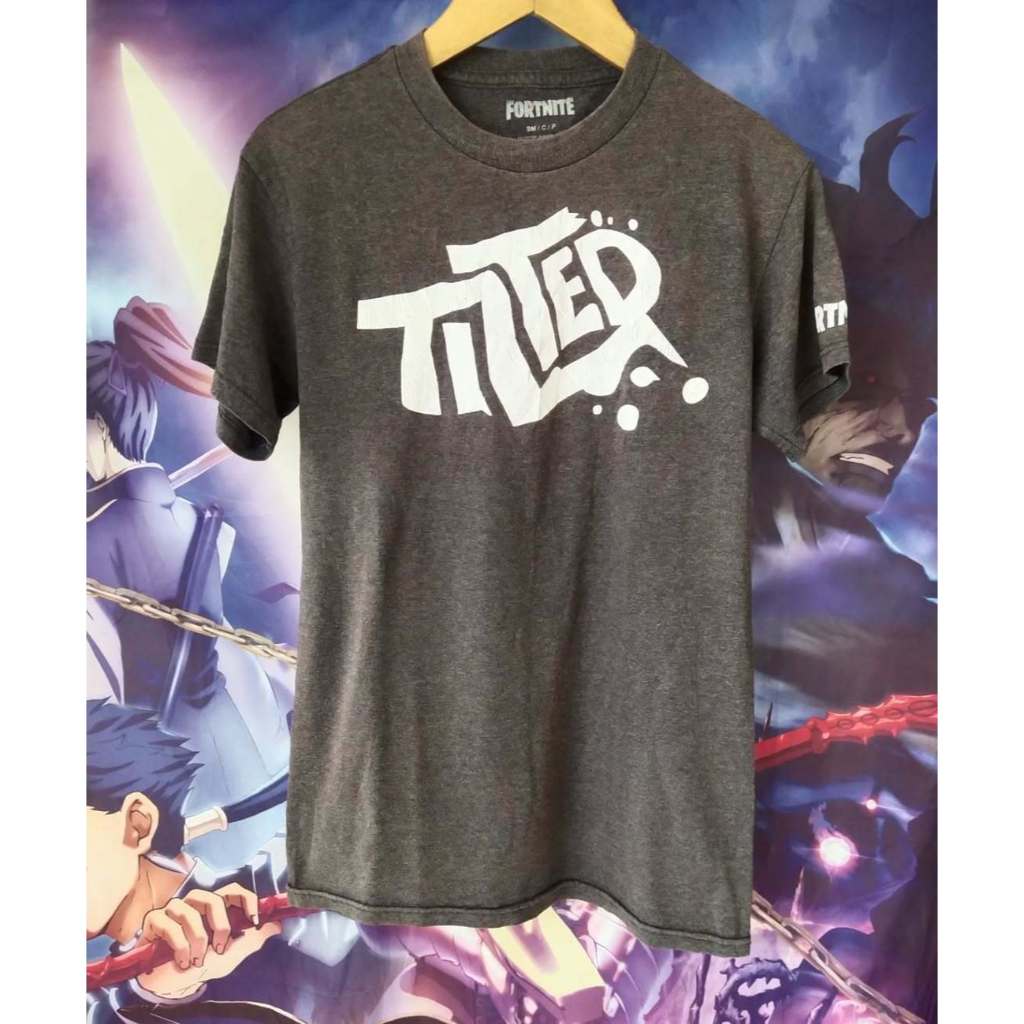 Fortnite Titled Official Game Tee Kaos Tshirt Original Second Merch Japan Korea Brand Vintage Retro 