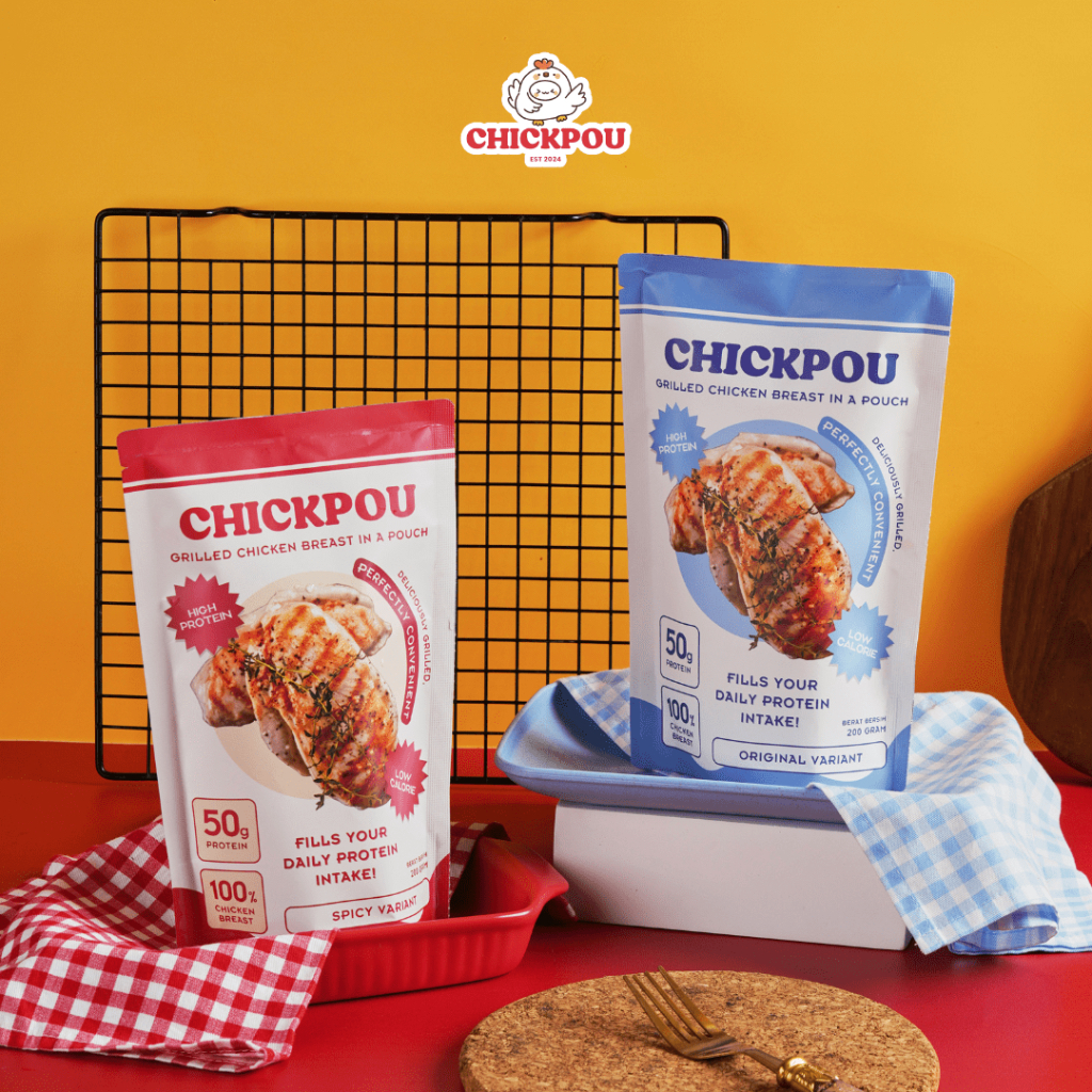 

CHICKPOU Dada Ayam Panggang MATANG dalam Kemasan Siap Saji