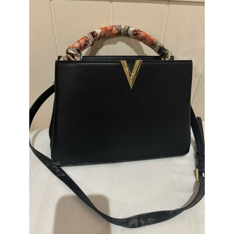 Tas Vincci Hitam. Original. Preloved