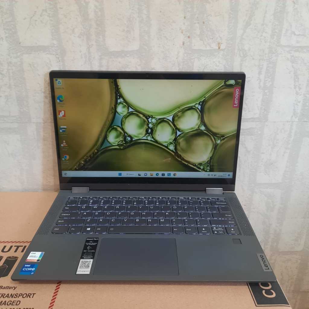 Laptop Lenovo Ideapad Flex 5, Core i7-1165G7, Gen 11Th, Ram 16 Gb / 512Gb, UHD Graphics, ##Touchscre